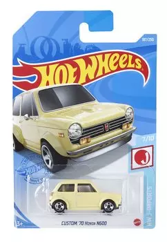Hot Wheels Basic Car Custom Honda N600 HBP02 Cream 70
