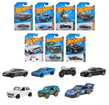 Hot Wheels Basic Car H Ассортимент в коробке из 36 мини-автомобилей возрастом от 3 лет и [Проданные автомобили] [3 шт.] 98HH-C4982