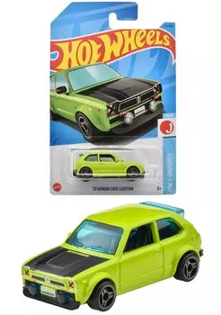 Hot Wheels Basic Car Honda Civic Custom, возрастом от 1 до 10 лет и HNJ97 [3 вверх]