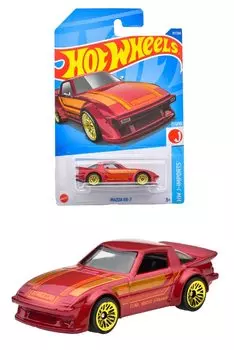 Hot Wheels Basic Car Mazda 2000-х годов и HHF43 Red RX-7 [3 вверх]