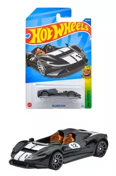 Hot Wheels Basic Car McLaren Elva, возрастом 3 года и HHF65 Black [3 вверх]