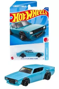 Hot Wheels Basic Car Nissan Skyline 2000 года и HHF40 GT-R [3 вверху]
