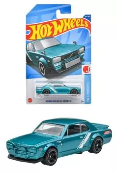 Hot Wheels Basic Car Nissan Skyline HT для мальчиков лет и HHF46 2000GT-X [3 вверх]