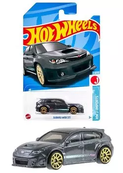 Hot Wheels Basic Car Subaru WRX STI лет и HNK61 [3 вверх]