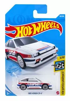 Hot Wheels Базовая машина 1985 Honda HCM30 CR-X
