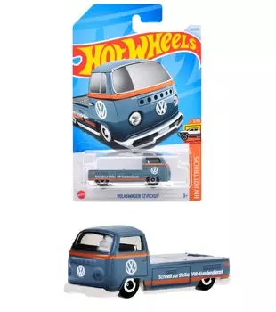 Hot Wheels Базовая машина Volkswagen T2 Pickup Years Old и HXP82 [Мини-машина] [3 Up]