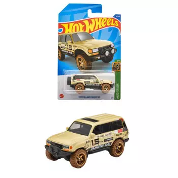 Hot Wheels Базовая машинка Toyota Land Cruiser 80 [3 года ~] HHF01