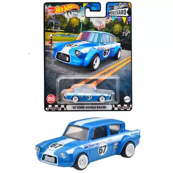 Hot Wheels Boulevard - 67 Ford Anglia Racer [Мини-автомобиль] [от 3 лет] HKF32