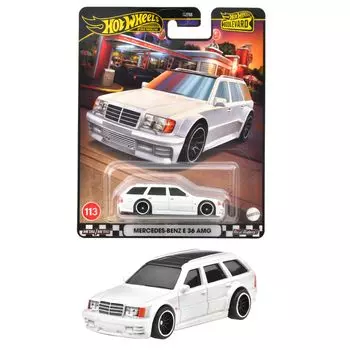 Hot Wheels Boulevard E36 AMG игрушечная мини-машинка для детей от 3 лет и старше, белая HRT78 Mercedes-Benz