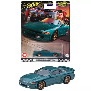 Hot Wheels Boulevard Mitsubishi 3000GT VR-4 игрушечная мини-машинка для детей от 3 лет и старше зеленая HRT68