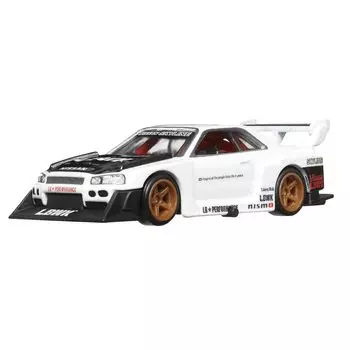 Hot Wheels Boulevard Super Silhouette Nissan Skyline 2000-х годов и HKF21 - LB-ER34 [3 вверх]