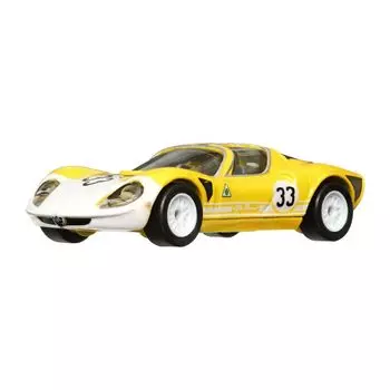 Hot Wheels Car Culture Exotic Envy Alfa Romeo 33 Stradale 3 года HCJ91 Желтый [3 ~] 1/64