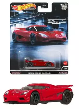 Hot Wheels Car Culture Exotic Envy Koenigsegg Agera R лет HCJ90 Красный [3 ~] 1/64