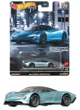 Hot Wheels Car Culture Exotic Envy McLaren Speedtail лет и HCJ92 [3 вверх]