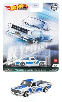 Hot Wheels Car Culture Hyper Haulers Datsun Sunny Truck GRJ87 Белый 75 (B120) белый