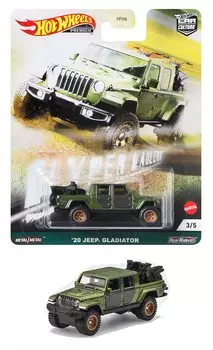 Hot Wheels Car Culture Hyper Horrors 20 Jeep Gladiator GRJ86 Зеленый