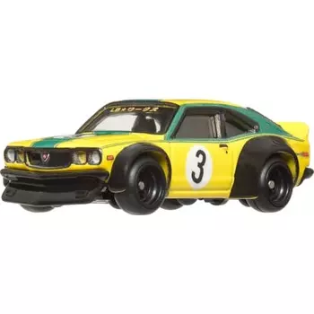 Hot Wheels Car Culture Japan Historics 4 Mazda RX-3 игрушечный автомобиль мини-автомобиль от 3 лет и старше желтый HRV84