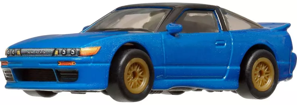 Hot Wheels Car Culture Modern Classics Nissan Sileity Vehicle Toy Mini Car Ages 3 and Up Blue HRV75