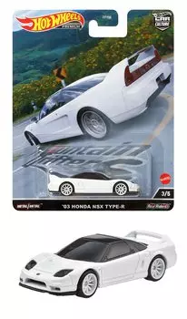 Hot Wheels Car Culture Mountain Drifters 03 Honda NSX-R TYPE-R [3 years old ~] HCK00 White