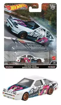 Hot Wheels Car Culture Mountain Drifters Toyota AE86 Sprinter Trueno [от 3 лет] HCJ99 Белый