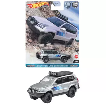 Hot Wheels Car Culture Off-Road - 2005 Toyota Land Cruiser Prado [3 года и старше] HKC70