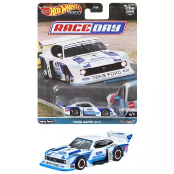 Hot Wheels Car Culture - Race Day - Ford Capri Gr.5 [3 years old and up] HKC58