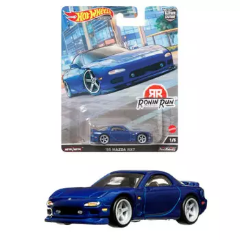 Hot Wheels Car Culture Ronin Run - 95 Mazda RX7 [от 3 лет] HCK13 Blue 1/64