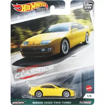 Hot Wheels Car Culture Современная классика Nissan 300ZX Twin Turbo GRJ93 Желтый