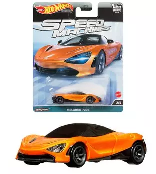 Hot Wheels Car Culture Speed Machine McLaren 720S возрастом и HKC43 - [3 вверх]