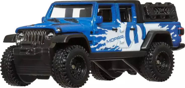 Hot Wheels Car Culture Terratrek 2020 Jeep Gladiator Vehicle Toy Mini Car 3 Years Old and Up Blue HRV91