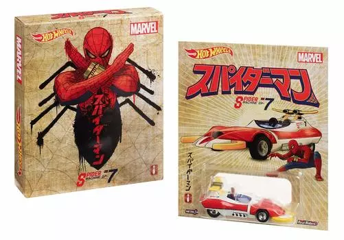 Hot Wheels Comic Con Limited Машина-паук (Маттел) Человек-паук: ГП-7