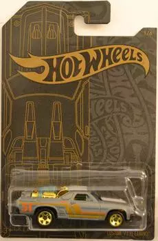 Hot Wheels Custom El Camino 1 of 6 51st Anniversary Series Scale Collectible Die Cast Model Car 71 164