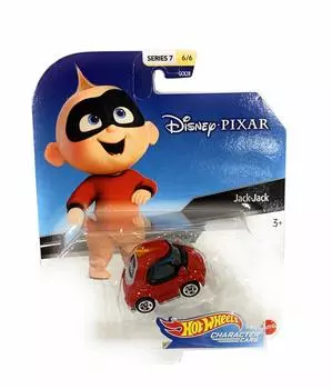 Hot Wheels Disney Pixar Character Cars Series Scale 7-1/64 Jack-Jack Vehicle(6/6)