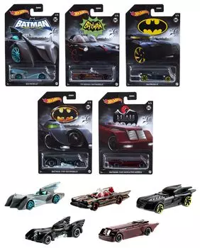 Hot Wheels Entertainment Theme Ассортимент мини-автомобилей Batman BOX лет и - [10 распродажа] [3 вверх] 986R-GDG83