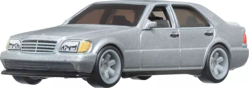 Hot Wheels Fast Furious 500 SEL игрушечный мини-автомобиль для детей от 3 лет и старше, серебристый HRT94 и - Mercedes-Benz