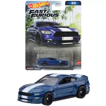 Hot Wheels Fast & Furious - Custom Mustang [от 3 лет] HNW51