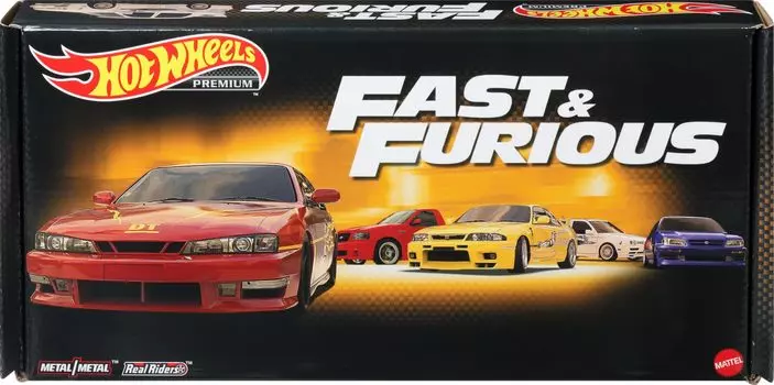 Hot Wheels Fast & Furious Premium Bundle [5 мини-автомобилей] [от 3 лет] HKF08