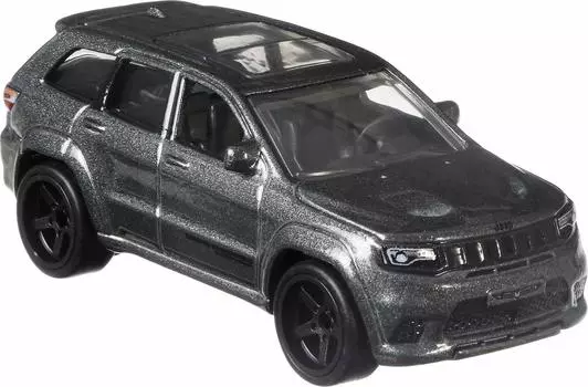 Hot Wheels Fast Furious Premium Fast Stars Jeep Grand Cherokee Trackhawk GRL74 Gunmetal & - –