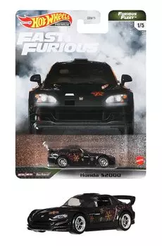 Hot Wheels Fast Furious Premium Furious Fleet Honda S2000 GRK60 Black & -