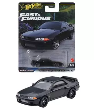 Hot Wheels Форсаж - Nissan Skyline GT-R (БНР32) [Мини-автомобиль] [от 3 лет] HYP69