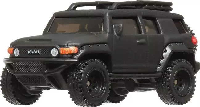 Hot Wheels Форсаж Toyota FJ Cruiser игрушечная мини-машинка для детей от 3 лет и старше, черная HRT99 -