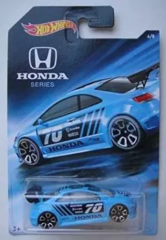 Hot Wheels Honda Series, синий Honda Civic SI 48