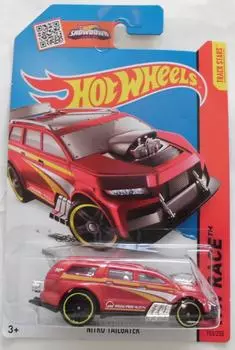 Hot Wheels Hot Wheels C4982 982P PC HW RACE NITRO TAILGATER Single Item Red Mini Car Car HotWheels MATEL 153/250