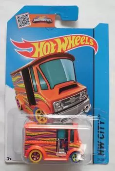 Hot Wheels Hot Wheels C4982 982P PC HW CITY BREAD BOX Отдельный предмет Оранжевый Мини Машинка Машинка HotWHeeLs MATEL 29/250
