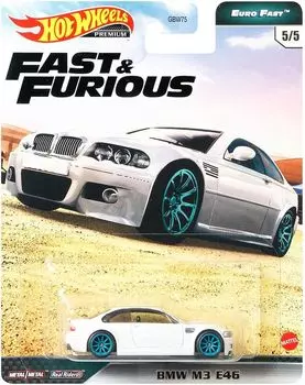 Hot Wheels Hot Wheels Euro Fast Furious Premium BMW M3 E46 & EuroFast5/5