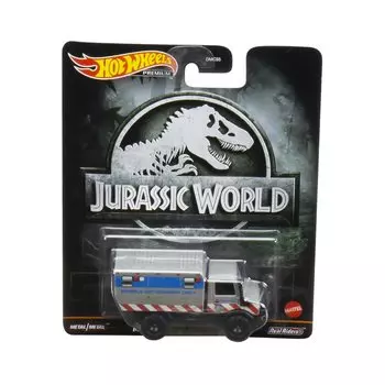 Hot Wheels Hot Wheels Premium HCP08 Diecast Jurassic World Unimog U 1300 L Scale 1/64