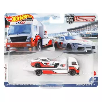 Hot Wheels Hot Wheels Team Transport Aerolift GR Supra 2021 AERO LIFT TOYOTA GR SUPRA 1/64 [Предмет]