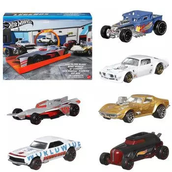 Hot Wheels Legend Multipack 6 игрушечных машинок для детей от 3 лет и старше HRX55