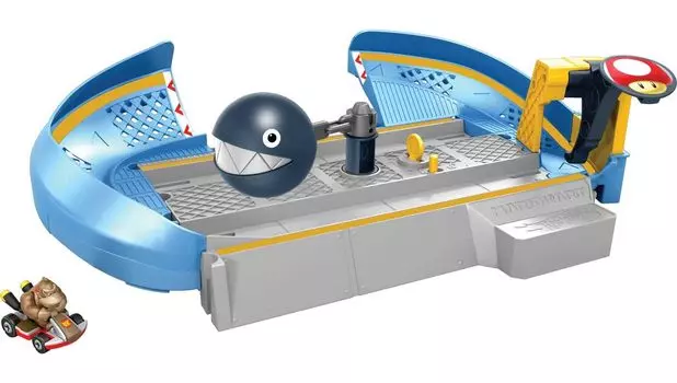 Hot Wheels Mario Kart One One Track Set 1 Ослик GKY48 [Включает Конга]