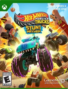 Hot Wheels Monster Stunt Mayhem North Xbox One Xbox Series X Trucks (Import version America) &